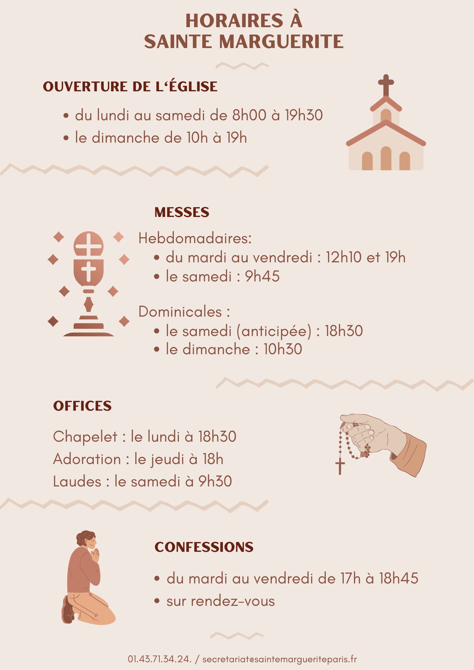 Image Horaires à Sainte Marguerite